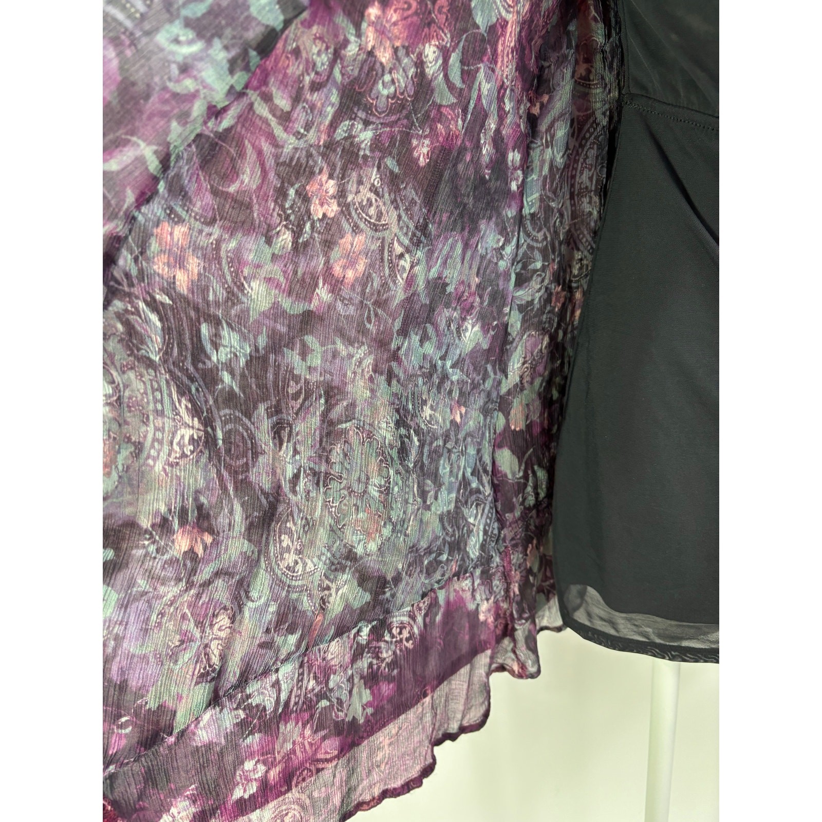 Soft Surroundings Open Front Patchwork Cardigan S… - image 9