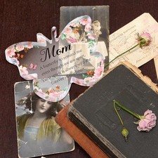Sympathy for Loss of Mom, Thinking of Mom Memorial Bereavement Gifts Butterfl...