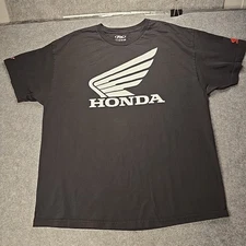 Factory Effex Honda Big Wing T-Shirt - Mens XXL Black
