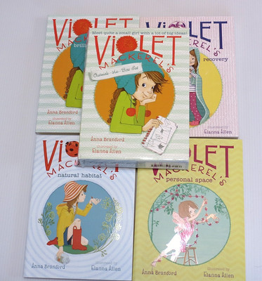 Violet Mackerel Brilliant Plot Book Outside The Box Set of 4 Anna Branford