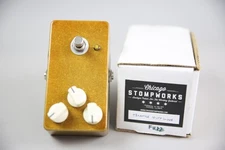 Electric Guitar Muff clone hand built fuzz pedal Chicago Stompworks gold NEW
