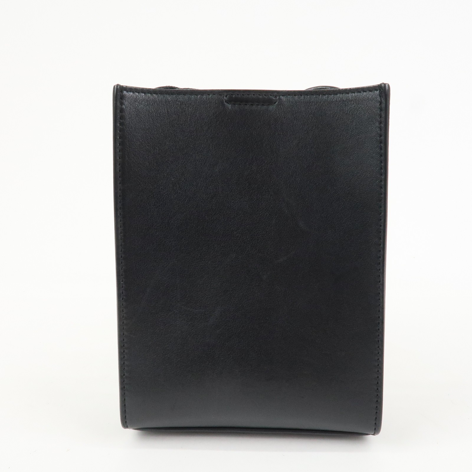 Authentic JIL SANDER Tangle Small Logo Leather Sh… - image 2