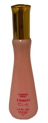 Coty L'Aimant  1.8 Oz / 53 ml Vintage Cologne Spray Bottle Pink