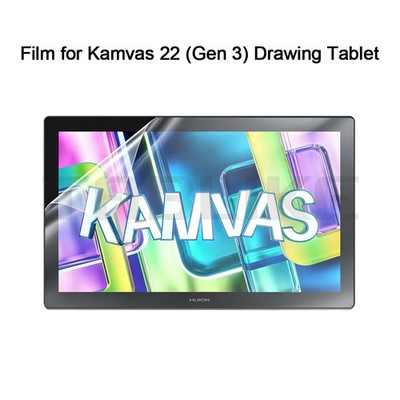 Papierähnliche Displayfolie für Huion Kamvas 22 Gen 3 Grafiktablett matt HD
