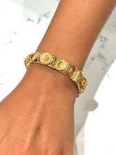 22k Gold Handmade Bangle Bracelet - 25 Grams ...