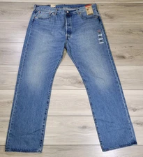 Levi's 501 Jeans Men's 40X32 Light Wash New 005013306