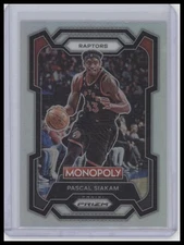 2023-24 Panini Prizm Monopoly #82 Pascal Siakam Silver