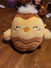Easter Squishmallow Egg Aimee Chick 5 Inches Chocolate Egg Plush
