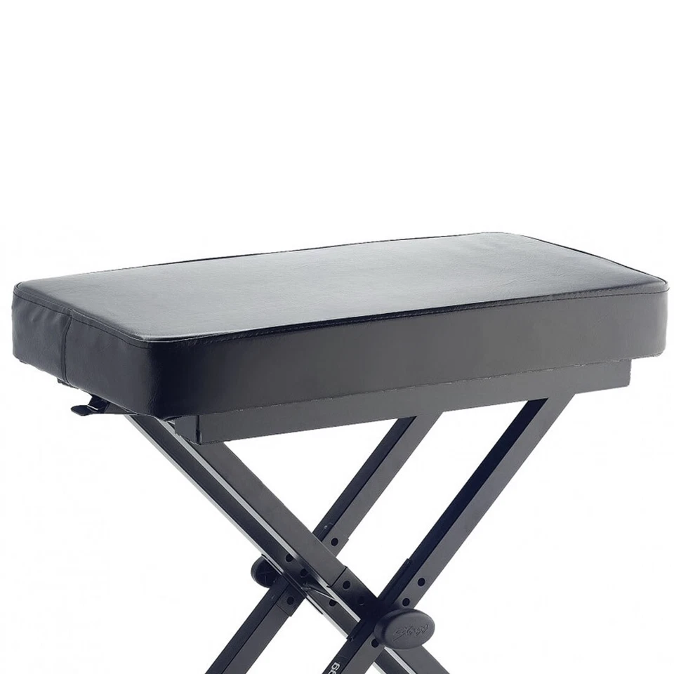 Stagg KEB-A60 Klavierbank Keyboard-Sitzbank Hocker Doppelstrebig - Bild 3 von 4