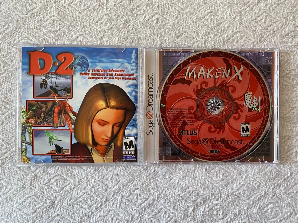 Maken X Sega Dreamcast - NTSC-U/C USA Immaculate CIB - High Quality Packing - Image 4 of 4