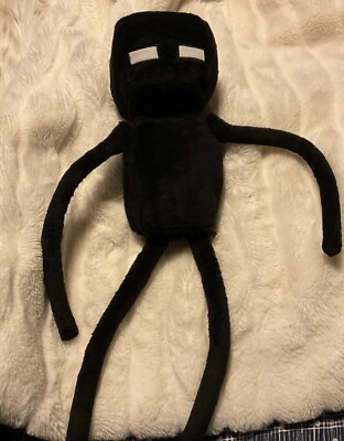 Minecraft Enderman Plush 40cm Long Large Black Soft Stuffed Toy - Main Image
