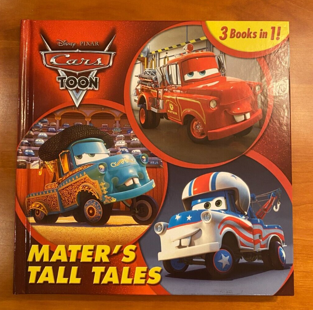 Mater's Tall Tales, 3 Books in 1, Disney Pixar Cars Toon, Brand