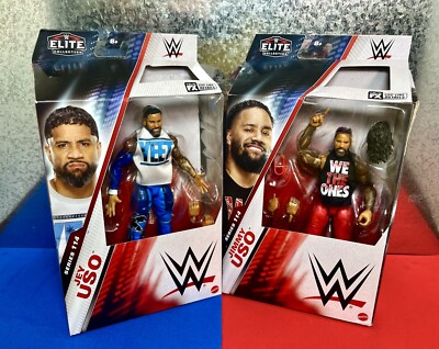 2024 WWE Elite Collection Series 114 Bundle: JIMMY & JEY - THE USOS (CHASES!)