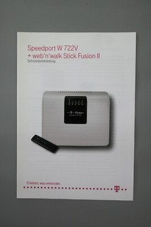 T Home Speedport W 722V web'n'walk Stick Fusion II Schnellstartanltg (0014)