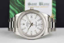 ROLEX - 41mm Stainless Steel DateJust II White Index 116300 - SANT BLANC 3