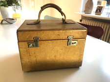 GOLDPFEIL Schminkkoffer LEDER Kosmetikkoffer ...