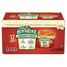 Chef Boyardee Variety Pack 7.5 oz., 12 pk. NO SHIP TO CA