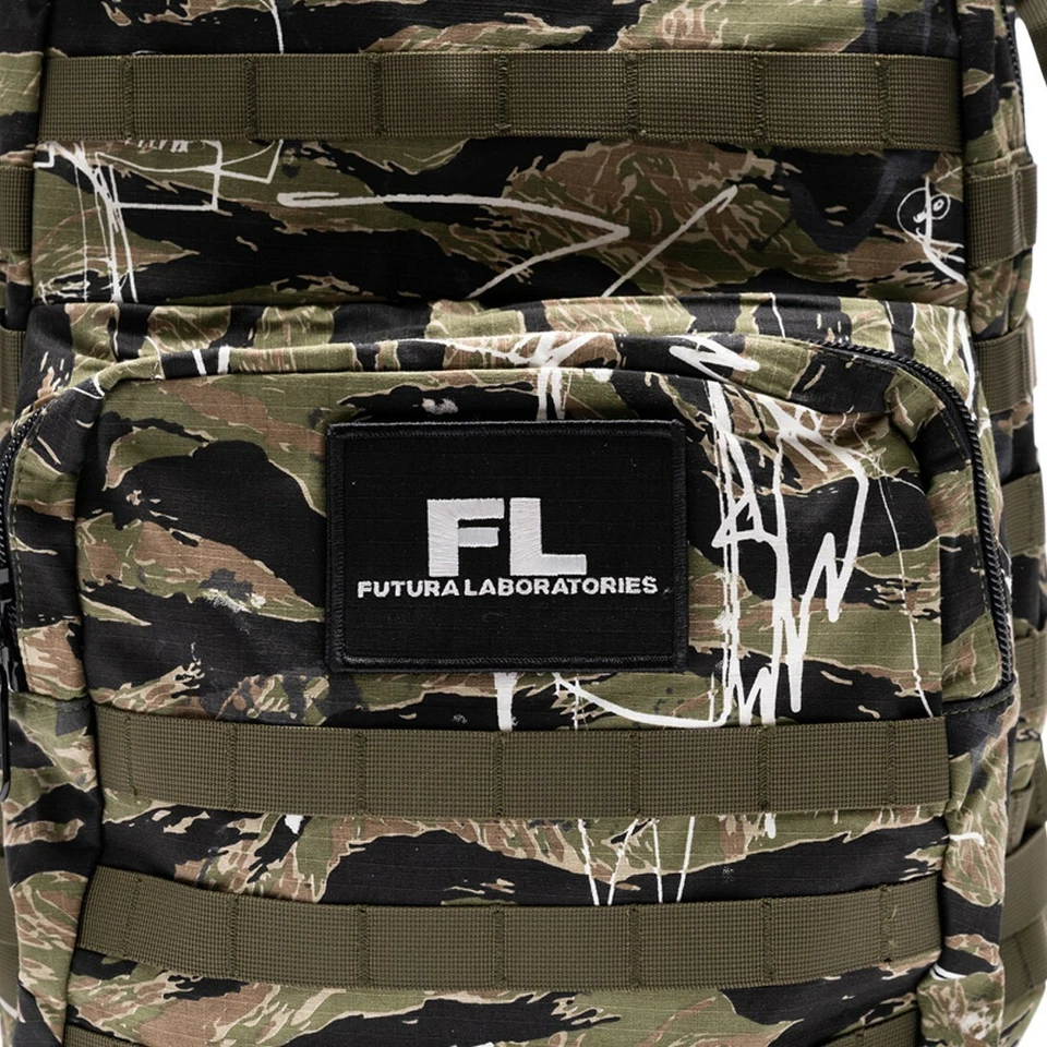 FUTURA 2000 LABORATORIES 老虎条纹迷彩背包 (CAMO) — 第 2/4 张图片