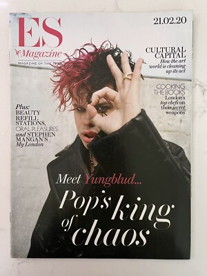 YUNGBLUD UK ES EVENING STANDARD MAGAZINE FEBRUARY 2020