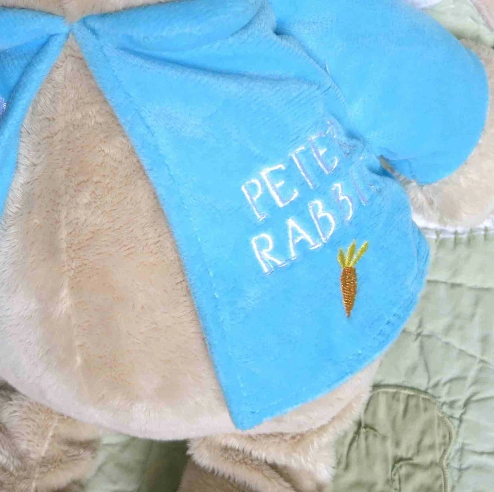 Мир Беатрикс Поттер Питер кролик w синий куртка плюшевая мягкая желтовато-коричневый EUC игрушка 22» - Изображение 2 из 3