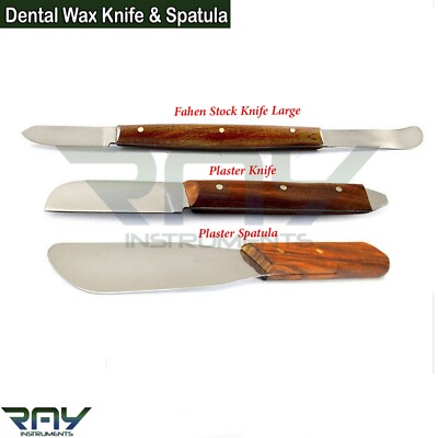 Dental Alginate Plaster Mixing Spatulas Laboratory Wax and Modelling Lab Tools