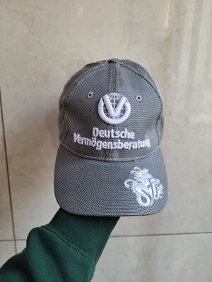 NEW Michael Schumacher 2010 F1 Hat Cap Snapback Formula 1 DVAG One Size 