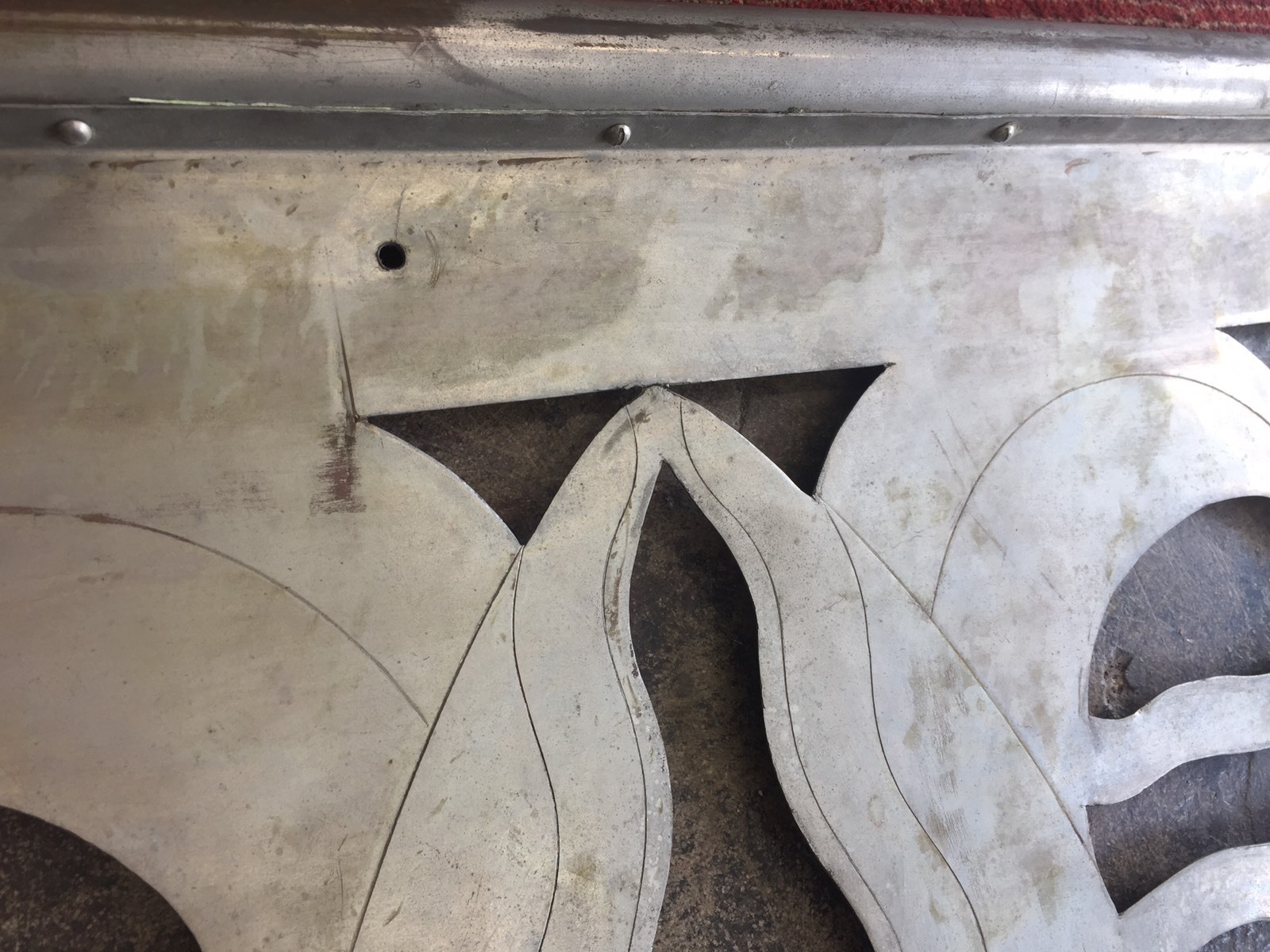 Art Deco Rail Balcony Sign Marquee Ship Railing | eBay