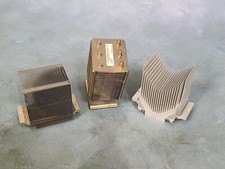 Large CPU Processor Heat Sink Lot of 3 Cooling Fins Desktop PC Aluminum Heatsink