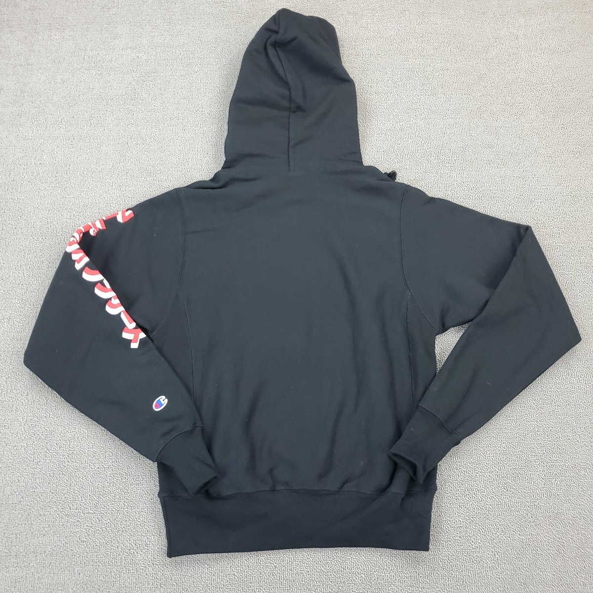 鬼フェード◎ Vintage Style Champion Hoodie 復刻 Leandro Lo Champion Hoodie | kingzkimonos.com