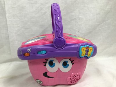 leapfrog pink picnic basket