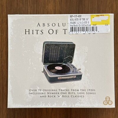 Absolutely - Hits of The 50s by Various Artists (CD, 2011, 3 Discs) NEW