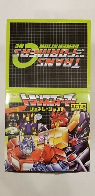 Transformers SCF Act 5 Pewter Set PVC Heroes Of Cybertron Optimus Prime 