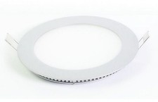 LED Ceiling Panel Emergency Round Recessed Light Flush White Fitting 3Hr Back-up