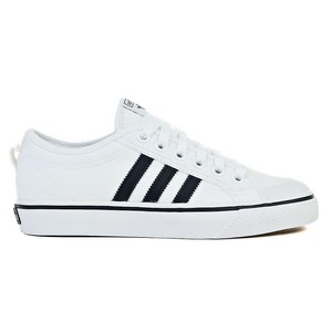 mens white nizza trainers