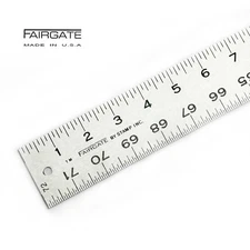 Fairgate 72" Standard Aluminum English Ruler 20-172