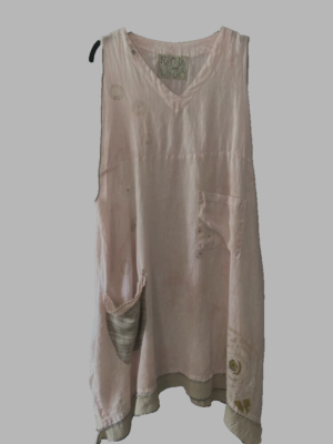 chinese dress ladies XCVI LINEN AUSTEN DRESS main image 0