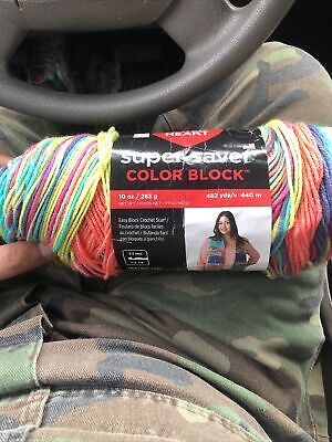 Red Heart Super Saver Color Block Yarn