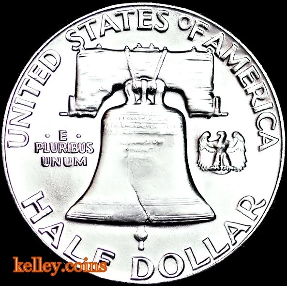 1962 50C Franklin Silver Half Dollar BU - Image 2 of 2