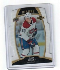 2019-20 Upper Deck Allure White Rainbow Rookie Cale Fleury Montreal Canadiens