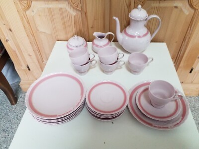 Hutschenreuther Porcelaine Rose Desire Monique 6 Personen 22 Teile