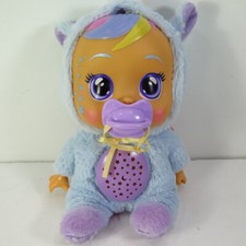 Cry Babies Goodnight Coney Baby Doll Sleepy Time con luces LED y canciones de cuna