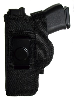Pro Carry Leather Belt Ride Holster For Kel-Tec PMR30 - OWB, Left Or Right Hand (Made In USA)