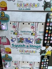 Squishmallows Squish-a-Longs 1-Inch  3-Pack