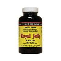 Y.s. Eco Bee Farms 100% Pure Royal Jelly Ultra Mega Strengt 2,000 Mg 75 Caps on sale Y.s. Eco Bee Farms 100% Pure Royal Jelly Ultra Mega Strengt 2,000 Mg 75 Caps on sale