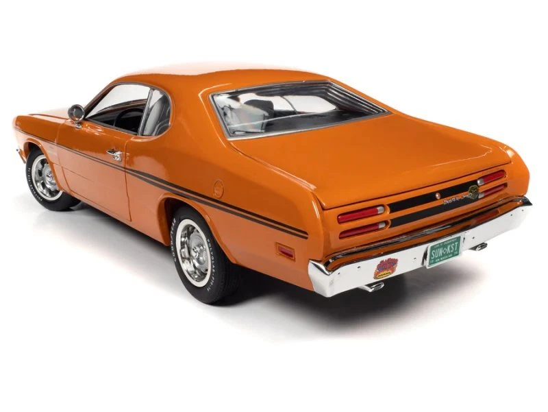 PLYMOUTH Duster 340 - 1970 - orange - Auto World 1:18 - Immagine 4 di 4