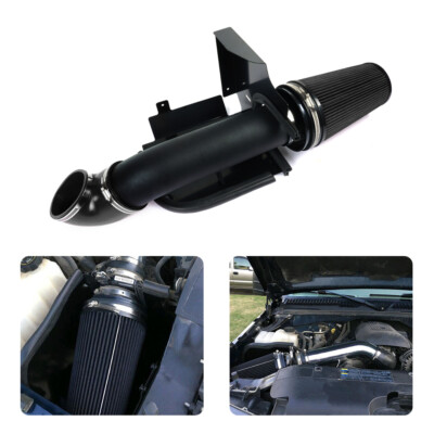 4'' Cold Air Intake Kit + Heat Shield For GMC Chevy 99-06 V8 4.8L/5.3L/6.0L