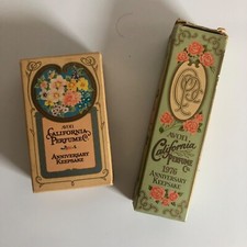 Avon California Perfume Co 1976 Anniversary Keepsake Fragrance 2 Pce Set Vintage
