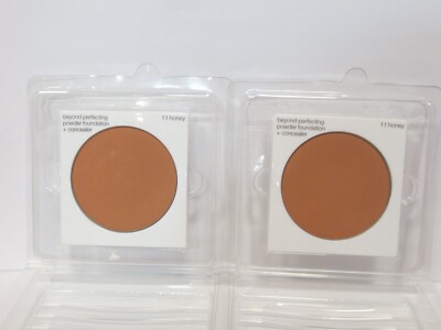 CLINIQUE BEYOND PERFECTION POWDER FOUNDATION + CONCEALER 11 HONEY REFILL (LOT 2)
