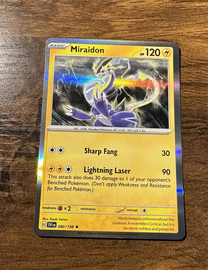 Miraidon (Scarlet & Violet 080/198) – TCG Collector