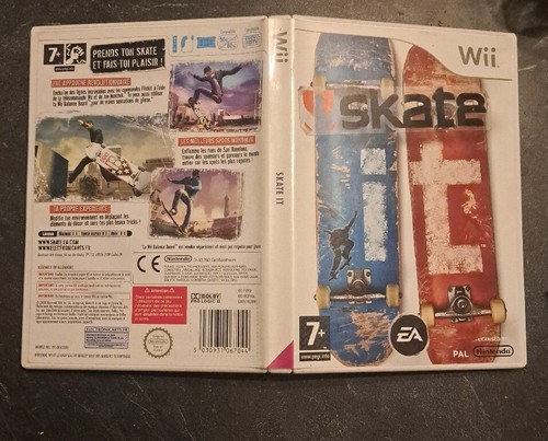 Jeu Skate It Pour Nintendo Wii - Version Française Complète, Bon état